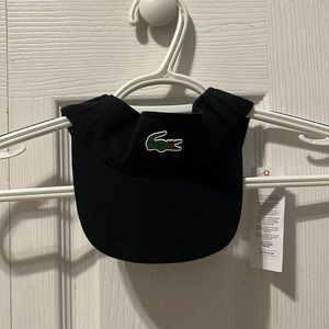 (lacoste) black visor